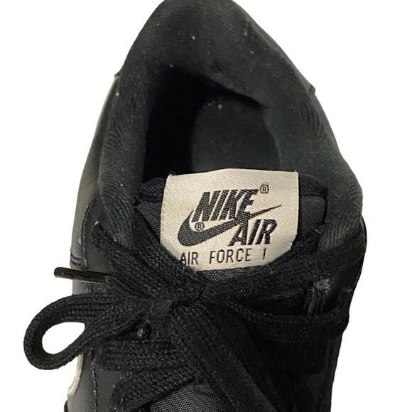 Nike Air Force 1 Black White Size 6 - Picture 9 of 9